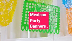 Cinco Festival Decor Banner Felt Papel Picado Banner Mexican Party Banners For Dia De Los Muertos