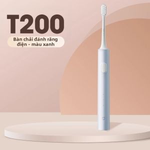 Miui | Bàn Chải Điện Xiaomi Mijia T200 Công Nghệ Sóng Âm Chống Nước IPX7 Sạc Type-C