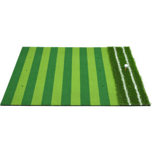 PGM GOLF | Home Outdoor Golf Practice Mat Directional Stripe