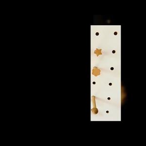 Nordic Style Heavy Duty Wooden Pegboard