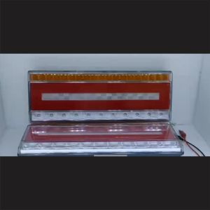 LAMPU STOP LAMP SEIN RUNNING LED TRUK STOPLAMP MERAH 41 CM 24 VOLT