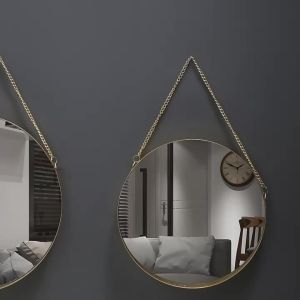 Iron Wall Mounted Makeup Mirror