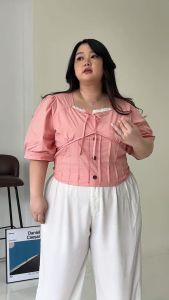 Aurelia Bigsize Top KD 733 | Atasan Katun Jumbo Nyaman dan Modis