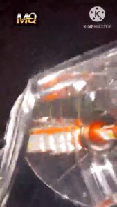 Bóng LED pha H4-M5 siêu sáng 3 tim tản nhiệt đuôi công AC-DC 12v-24v 40w Ánh Sáng Cực Mạnh