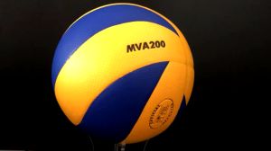 COD จัดส่งจากกทม FIVB Official วอลเลย์บอล ลูกวอลเล่ย์บอล อุปกรณ์วอลเลย์บอล Mikasa MVA 200 หนังPU นุ่ม Volleyball ไซซ์ 5