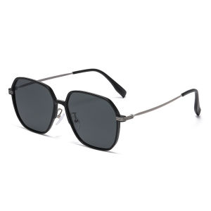 JN IMPRESSION Large Frame Ultra-light Sunglasses Advanced Anti-ultraviolet Sunglasses Slim Driver Driving Polarized Sunglasses