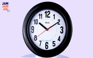 Jam Dinding Quartz Dekorasi Dinding Minimalis Step Movement Great 888 Unik Pink Hijau Kuning Biru Keren