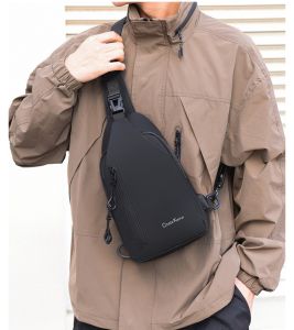 ARCTIC HUNTER กระเป๋าผู้ชาย กระเป๋าคาดอกผช กระเป๋าคาดอกผู้ชาย กระเป๋าผู้ชายใหม่แบบเกาหลีลำลองกระเป๋าคาดหน้าอกกลางแจ้งกันน้ำแนวโน้มแฟชั่นความจุมากกระเป๋าสะพายข้างกระเป๋าสะพายไหล่