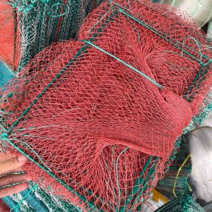 Lú dây bát quái dài 5m lú 18 khung 30 x 50cm Bắt Tôm Fising Bắt Cá