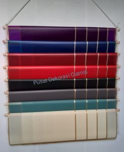 Gantungan Kertas Buket Kado / Cellophane Paper / Ladder Hanger Baju Hijab Sajadah Kayu Tali Makram