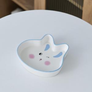 Cute Ceramic Cat Bowl High Foot Neck Protection Water Drinking Bowl Dog Food Bowl Small Dogs Puppy Bowl Pet Food And Supplies