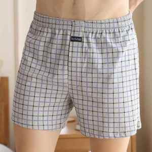 TIANZHENTONGXIU | Loose Large Waist Cotton Plus Size Mens Boxer Briefs