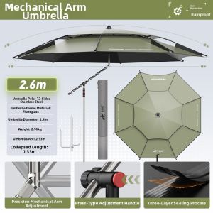 JIADIAONI | Fishing Sun Umbrella Outdoor
