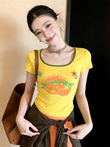 Dopamine Sweet & Spicy Fruit Print T-shirt