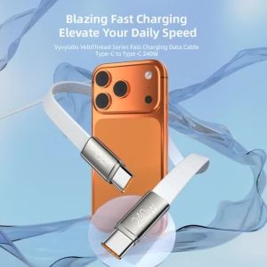 VYVYLABS(维乐谱) | Cáp Sạc Nhanh Type-C To Type-C PD 240W VYVYLABS Truyền Dữ Liệu Nhanh Dành Cho iPhone 17 & Samsung Thiết Kế Mỏng