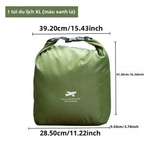 SEAMETAL Roll Top Túi Khô 420D Oxford Chống Nước Cắm Trại Ngoài Trời Đi Bộ Đường Dài Gear Tổ Chức Chống Bụi Du Lịch Đóng Gói Bao L/XL