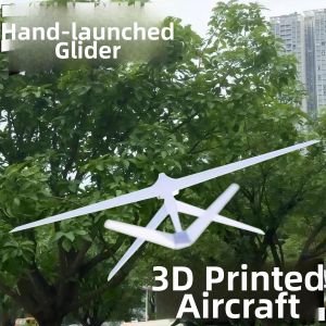 Hand-Thrown Gliding Multi-wing Durable 3D Printed RC Model Plane