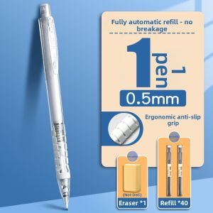 deli | Automatic Pencil for Students Auto Core Ejection Smooth Writing