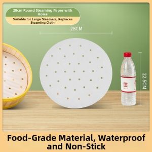 PAITUO | Non-Stick Food Grade Disposable Steaming Paper