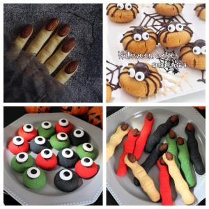 Halloween Witch Finger Cookie Cookie Candy Gift Box Creative Funny Horror Snack for Friends Kids Gift