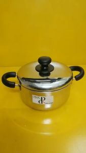 Nồi inox nội địa Nhật size 20cm cao 10cm (mã 763) Dùng được bếp từ