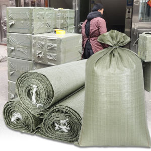 20/1Pcs 125*90cm Large Heavy Duty Green Sacks Bag / Durable Sandbags for Flood / Construction Sandbags / Logistics Transport Packaging Bags