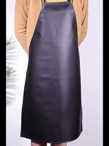 Waterproof Oil-Proof Apron Labor Protection Kitchen Canteen Barbecue car wash PVC Leather Apron