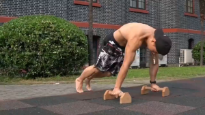 Heavy Duty Parallettes - Crossfit Split Bars for Muscle Up Fitness and Push Up Extensions