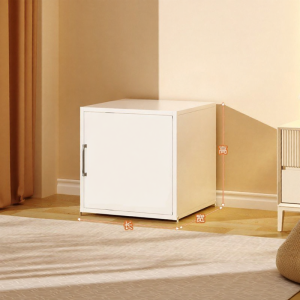 DIBIOU | Easy Assembly Metal Wardrobe