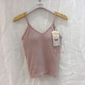 เสื้อกั๊กผ้าไหมลูกไม้ยางยืดแบบบางสำหรับผู้หญิง เสื้อชั้นในแบบมีสายรัด ทรงหลวม แขนกุด คอวี ความยาวปานกลาง ฤดูร้อน 2023