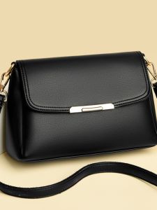 Fashionable Shoulder Crossbody Bag for Women Top Layer Cowhide Soft Leather Bag New 2025 Model Handbag Ladies Genuine Leather Bag