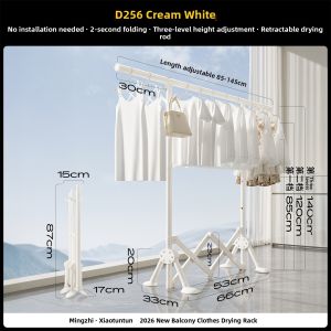 MINGZHI | Foldable Extendable Compact Drying Rack