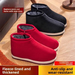 Warm High-top Handmade Cotton Shoes