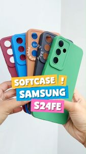 Soft Case For S4MSUNG S24 FE Cover Casing Kesing Silikon Silicon Karet Sofkes Pelindung HP