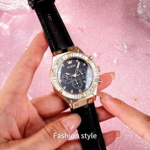 OLEVS resmi autentik jam tangan wanita dewasa terbaru 2025 multifungsi kalender bercahaya dial anti air mode jam tangan cewek import