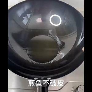 midea cast iron wok pan non-coated traditional non stick wok kuali besi frying pan wok pot bowl cookware