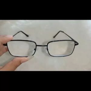 Kacamata Untuk Rabun Dekat (PLUS) +0.50 Sampai +4.00 Bingkai Kotak Besi Ada Nosepad Gagang Tipis Ringan Kokoh - PRIA WANITA - GUDANG LENSA PLUS MURAH