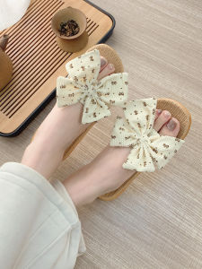 TZLDN | Women Slippers New Bow Home Breathable Quiet