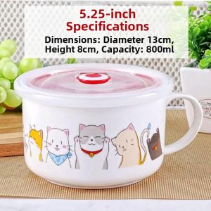 ZHENG FU | Microwavable Sealed Lid Ceramic Bowl