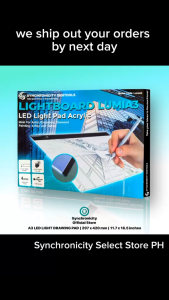 Synchronicity Digitools LUMIA3 LIGHTBOARD A3 LED Light Pad for Large Drawings 420x297mm Architecture Tracing Plates