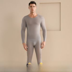 MiiOW | Áo lót giữ nhiệt mỏng không để lại dấu vết MiiOW Cat Person Áo lót mùa thu quần áo lót giữ nhiệt cho cặp đôi nam nữ cùng kiểu dáng