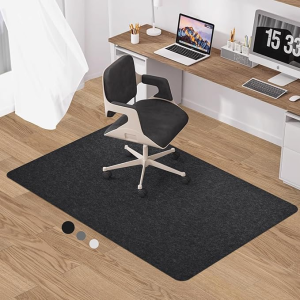 Toppillow Office Decor Chair Mat For Floor 90x120cm Computer Gaming Chair Carpet Floor Protector Rug Anti-Slip Easy to Clean