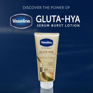 [BUNDLE OF 2] Vaseline Gluta Hya Serum Burst Lotion Flawless Bright 330ml