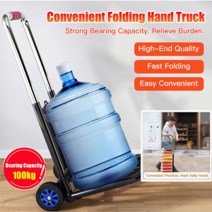 【Bearing 80 catties send 3 ropes】trolley cart shopping trolleys carriers cart wheel trolley metal foldable trolley kartilya push cart push cart trolley heavy duty stroller for market trolley cart on sale trolley heavy duty