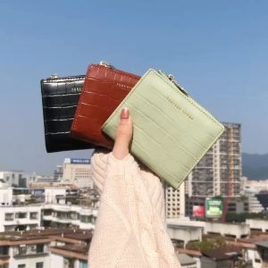 (READYSTOCK) Forever Young Short Small Wallet Korean Fashion Design Premium PU Leather Soft Purse Women Card Holder INS