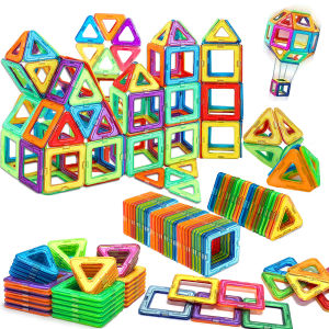 Bloques de construcción magnéticos para niños DIY，educativos creativos juguete de diseño，STEM para， regalos para niños