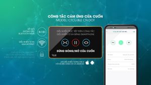 Công Tắc Cửa Cuốn Wifi Thông Minh Rạng Đông Smart Điều Khiển Cửa Cuốn Wifi Mở Cửa Cuốn Từ Xa Qua App