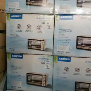 Lò Nướng Điện Đa Năng Asanzo 45 Lít EV-45ZS Công Suất Lớn 1800W Nướng và Làm Bánh Hiệu Quả