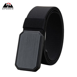 UPGREE Men’s Belt Magnetic Buckle Belt Nylon Leisure Belt Stylish Belt Fashion Waistband Youth Sports Pant Belt Stylish Simple Nice Waistband Durable Belt