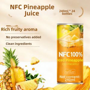 NFC Fresh Squeezed Pineapple Juice 0 Fat No Additives Drink